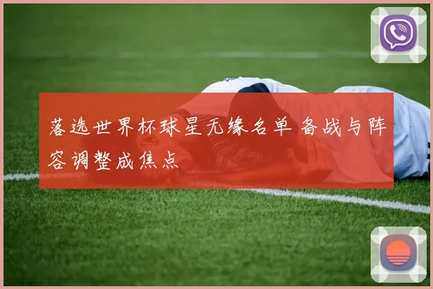 落选世界杯球星无缘名单 备战与阵容调整成焦点